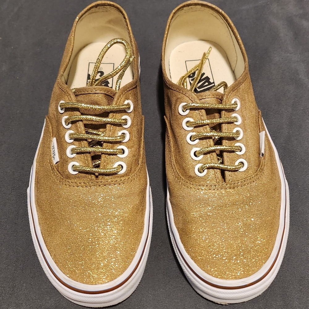 Vans glitter gold woman 9